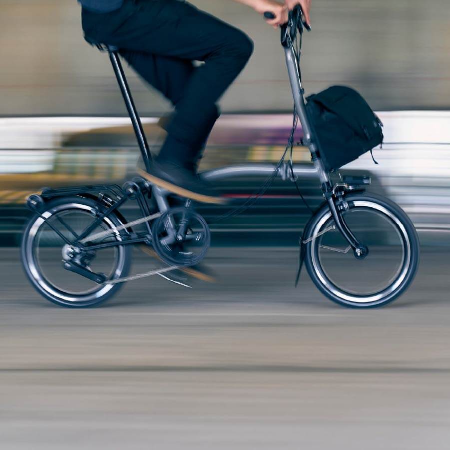 Leicht, schnell und Agil. Das sind die Worte die Das Brompton P Line optimal beschreiben.