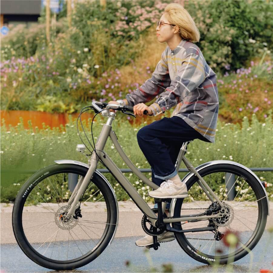 Spürbare Leichtigkeit, macht selbst längere Wege angenehm